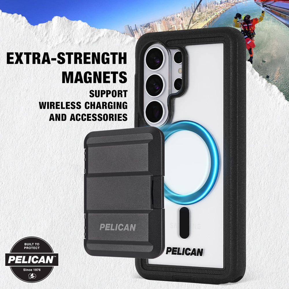 extra-strength magnets compatible with accessories and wireless charging