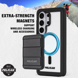 extra-strength magnets compatible with accessories and wireless charging