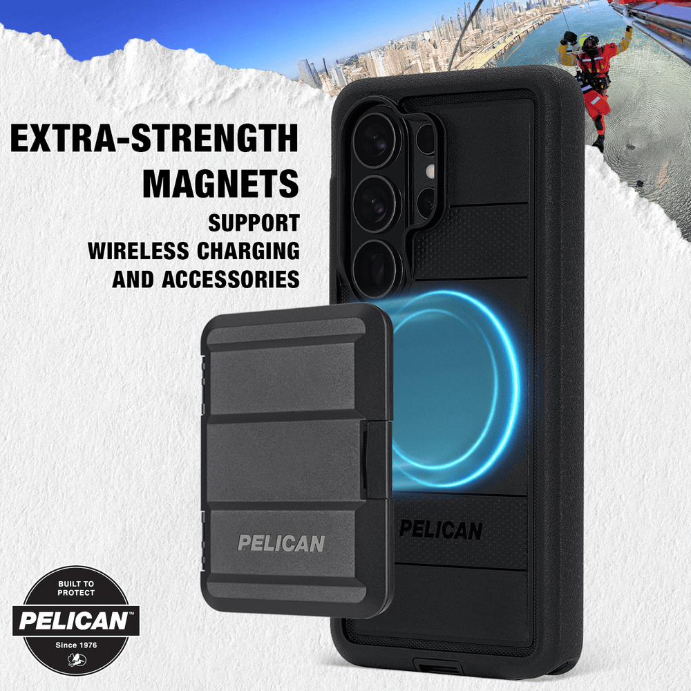 extra-strength magnets support with wireless charging and accessories