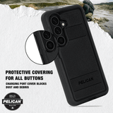 protective covering for all buttons, charging port cover blocks dust and debris