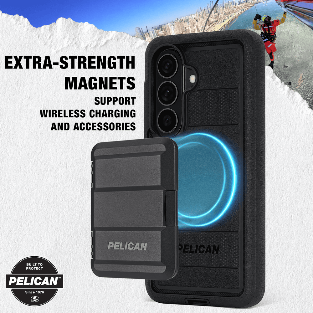 extra-strength magnets compatible with accessories and wireless charging