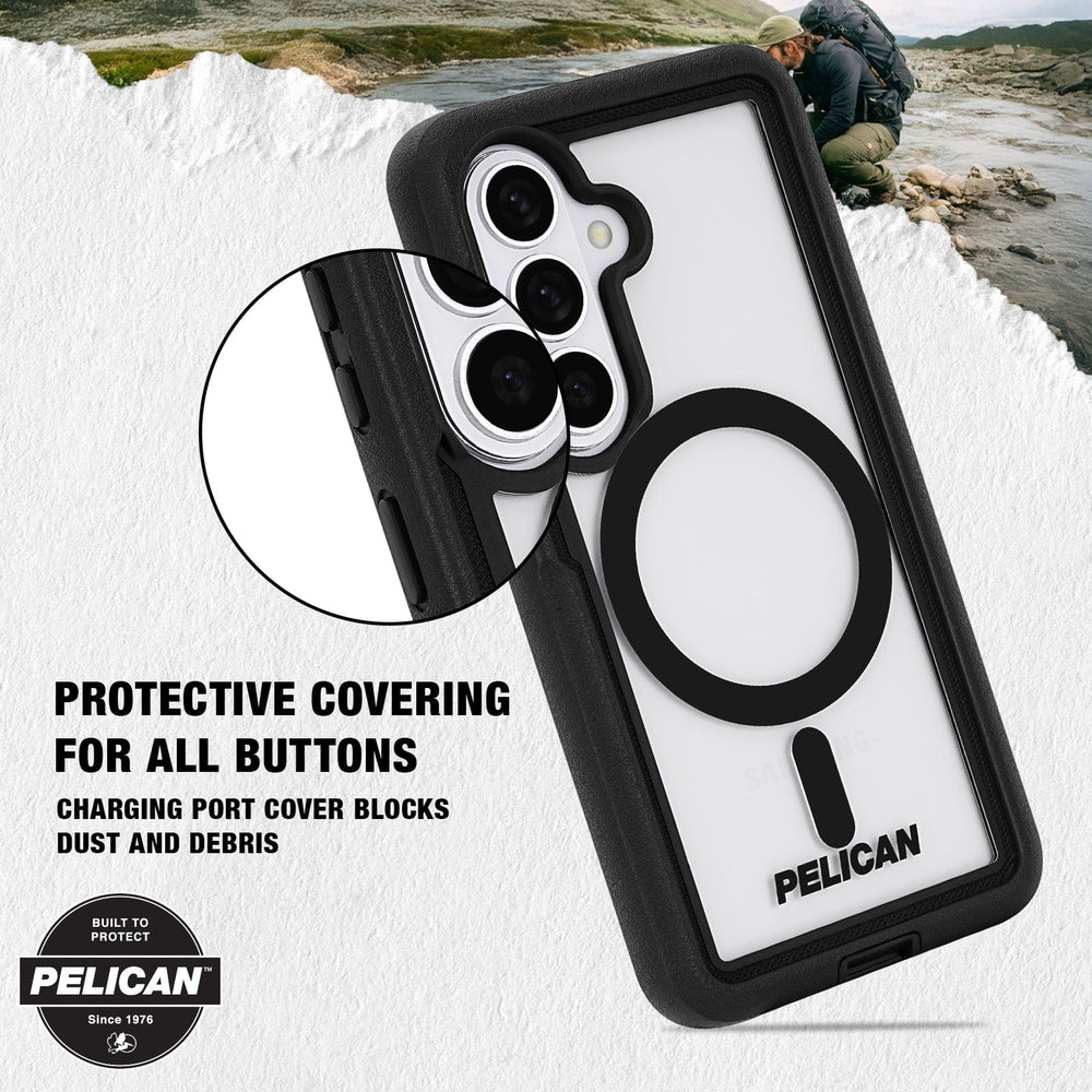 protective covering for all buttons, charging port cover blocks dust and debris