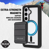 extra-strength magnets compatible with accessories and wireless charging