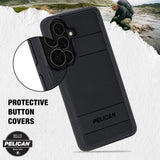 Protective button covers