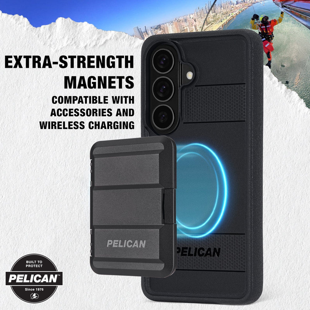 extra-strength magnets compatible with accessories and wireless charging