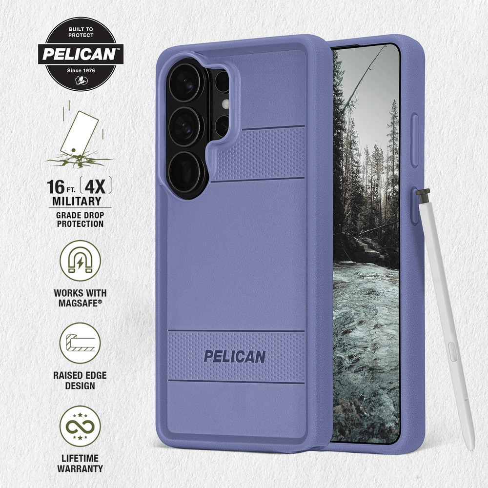 Pelican Protector Purple with Magnet Pelican Protector Purple with Magnet