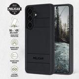 Built to Protect Pelican, 16 foot 4x military grade drop protection, works with magsafe, raised edge design, lifetime warranty