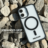 ENHANCED GRIP FEATURING ANTI-SLIP EDGES