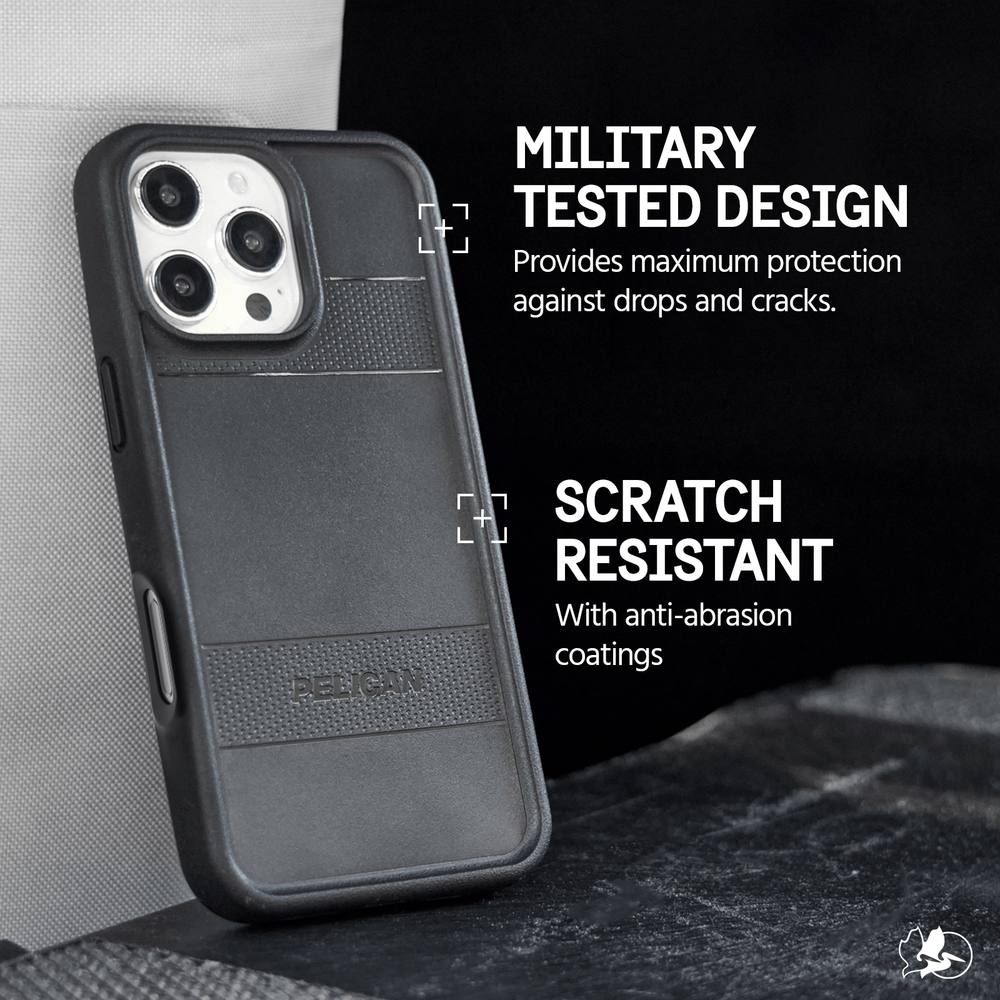 MILITARY TESTED DESIGN PROVIDES MAXIMUM PROTECTION AGAINST DROPS AND CRACKS. SCRATCH RESISTANT WITH ANTI ABRASION COATINGS