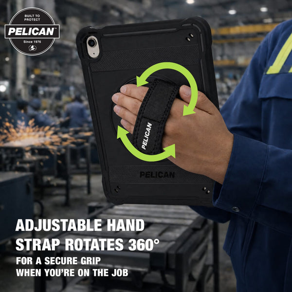 Pelican Voyager Black with Stand  - iPad (A16) / (10th gen.)