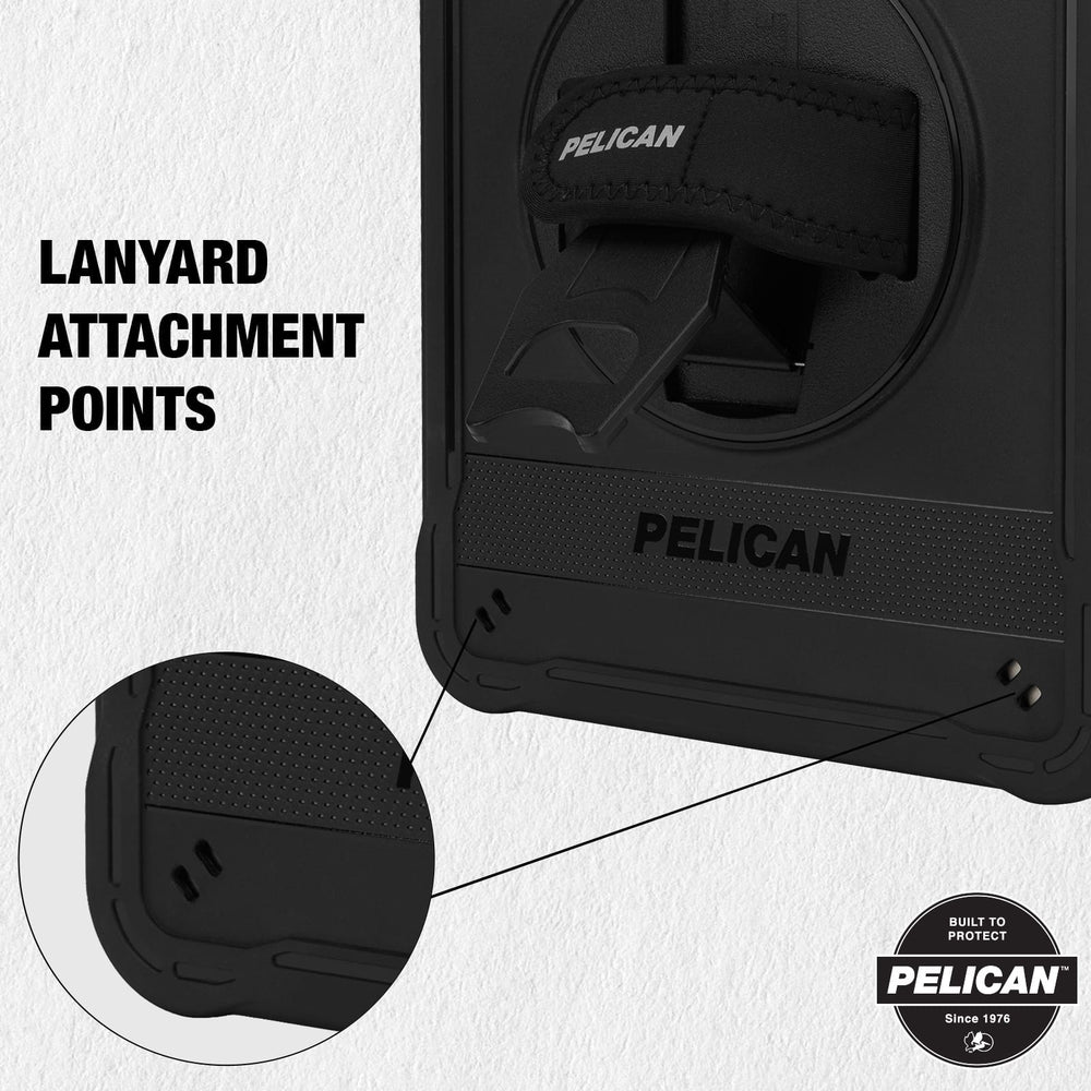 Pelican Voyager Black with Stand  - iPad (A16) / (10th gen.)