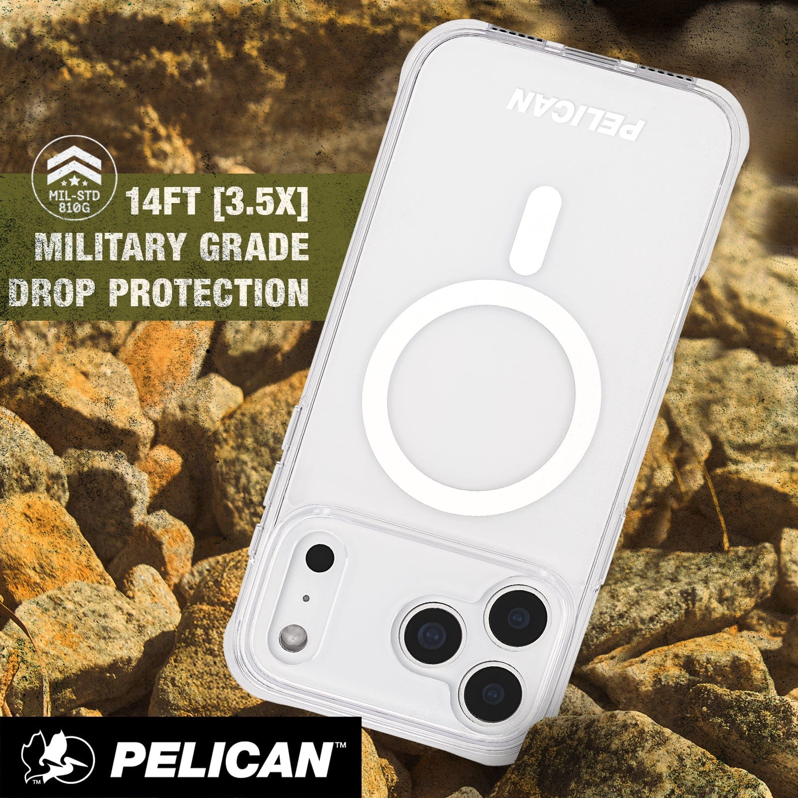 14FT MILITARY GRADE DROP PROTECTION