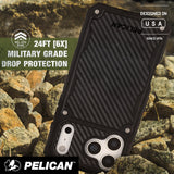 24 Foot 6 times Military grade drop protection, Designed in USA since 1976