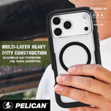 Multi-Layer Heavy Duty Construction, reinforced 360 degree protection and shock absorption