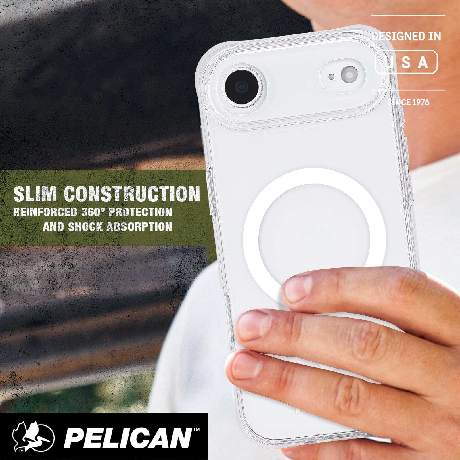 SLIM CONSTRUCTION REINFORCED 360 PROTECTION AND SHOCK ABSORPTION