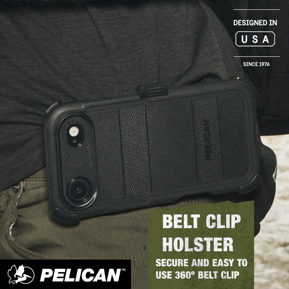 Belt Clip Holster, secure and easy to use 360 degree belt clip
