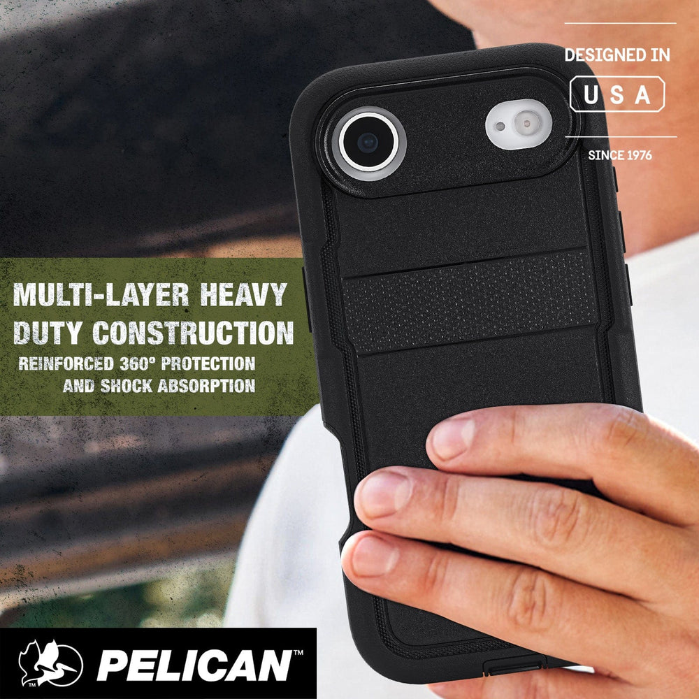 Multi-layer Heavy Duty Construction reinforced 360 degree protection and shock absorption