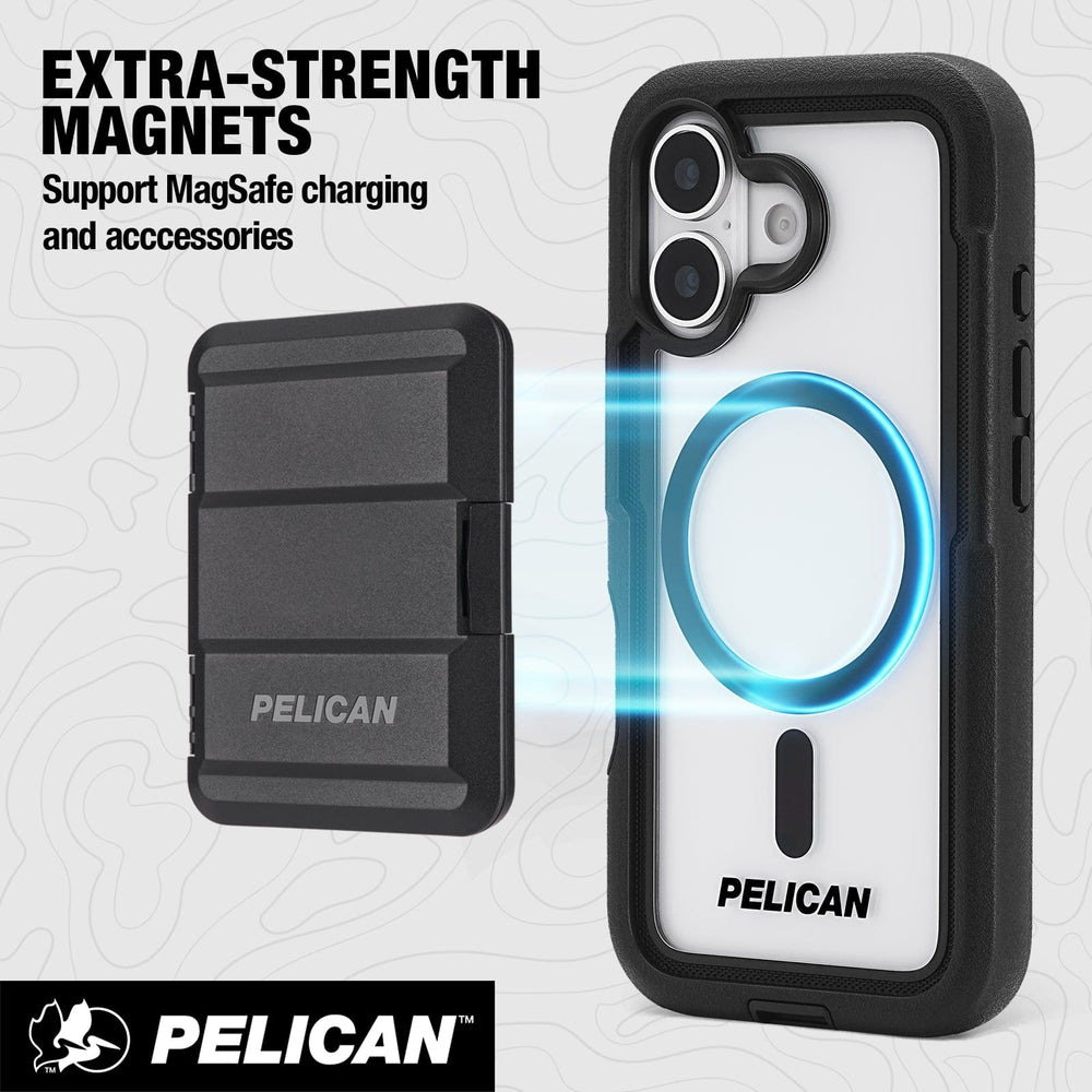Extra strength magnets, support MagSafe charging and accessories