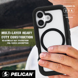 Multi-Layer Heavy Duty Construction, reinforced 360 degree protection and shock absorption