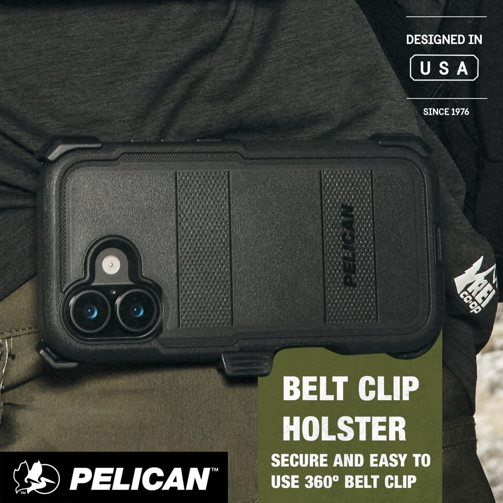 Belt Clip Holster, secure and easy to use 360 degree belt clip