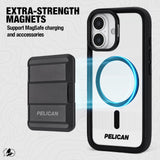 Extra strength magnets, support MagSafe charging and accessories