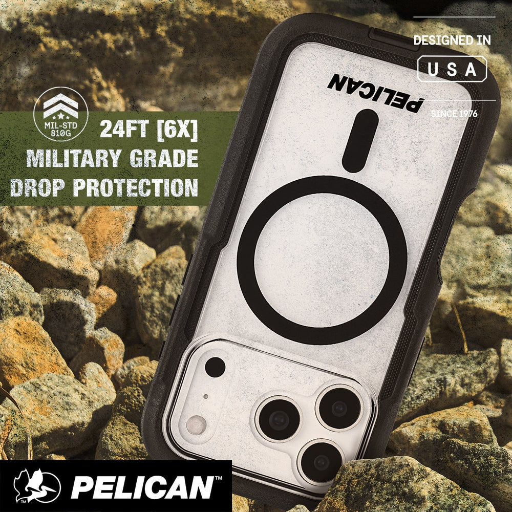 24 Foot 6 times Military grade drop protection, Designed in USA since 1976