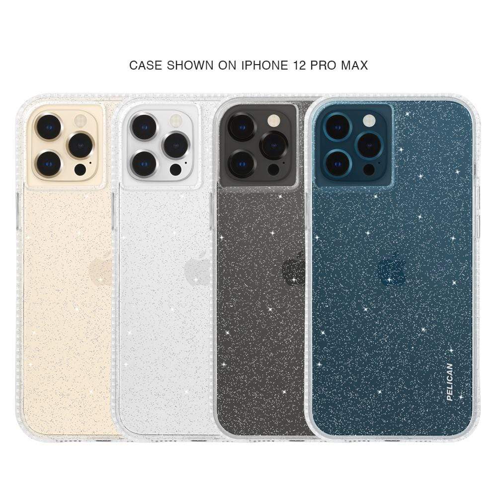 Case shown on iPhone 12 Pro Max. color::Sparkle