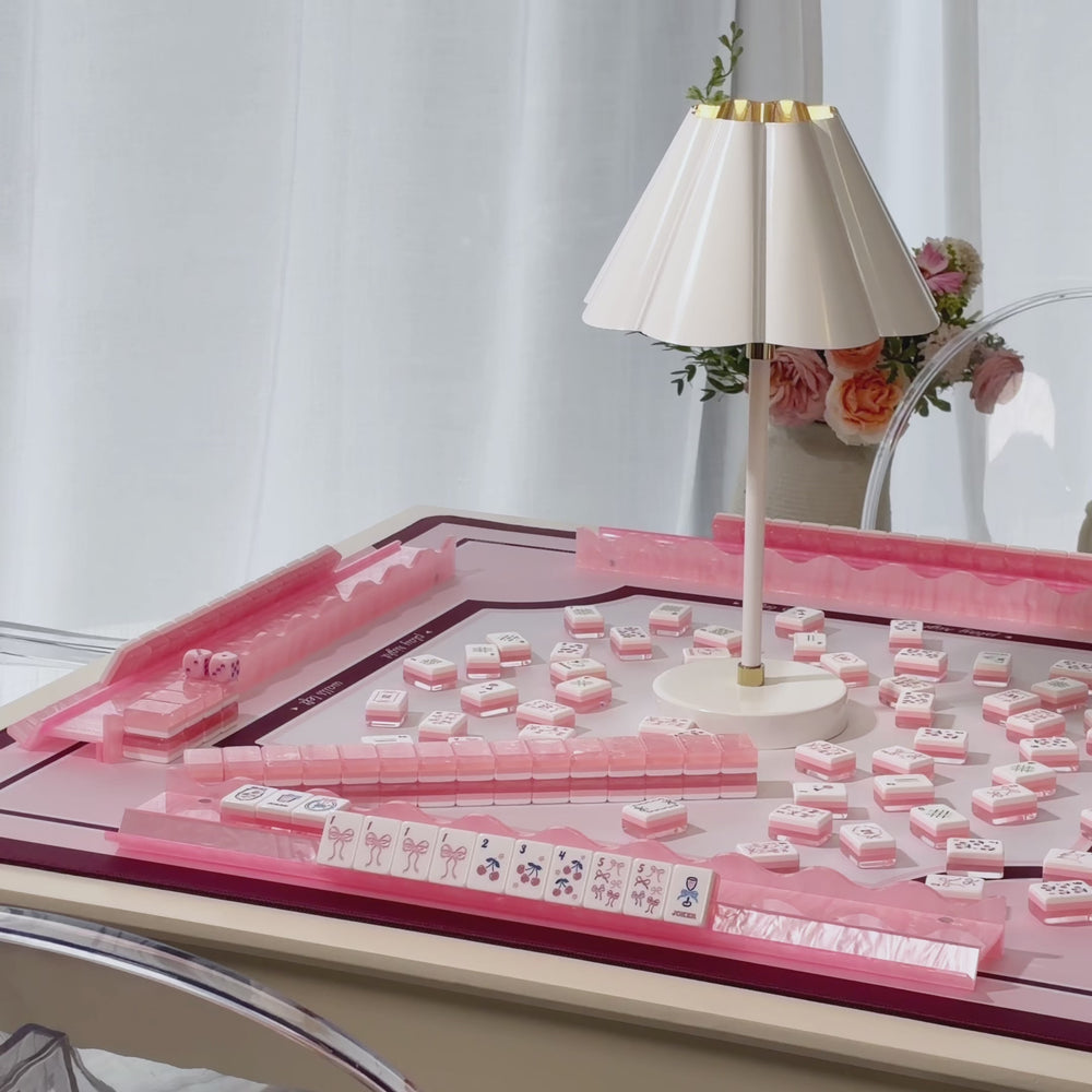 A video showing ballet pink racks with the tiles and mat
#color_Ballet Pink Pearl