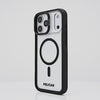 Rotating iPhone 17 showcasing Pelican Protector Clear Case