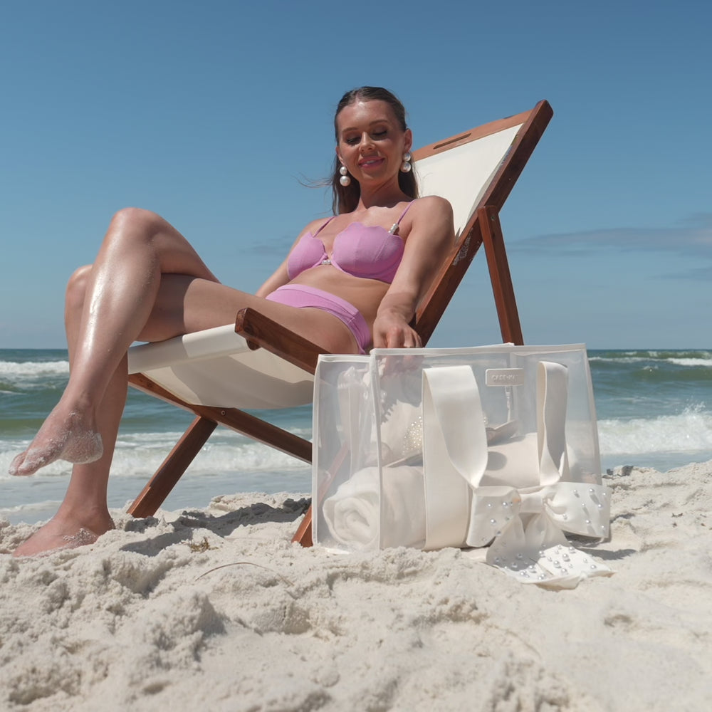 #color_ivory pearl bow