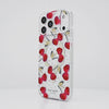 Rotating iPhone 17 showcasing Kate Spade Cherry Dot Case