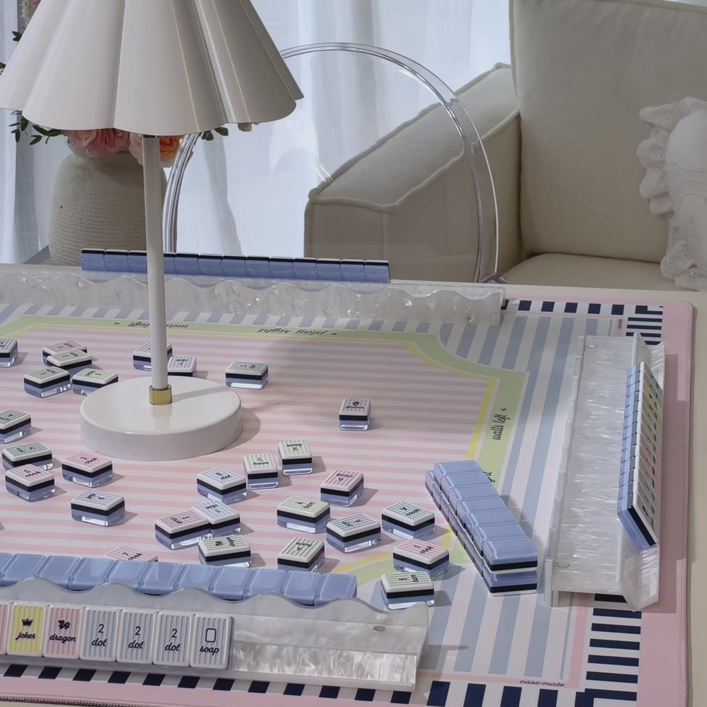 The Everything Mahjong Set - Cabana Stripe