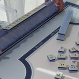 A video of carolina blue racks with the tiles and mat
#color_carolina blue pearl