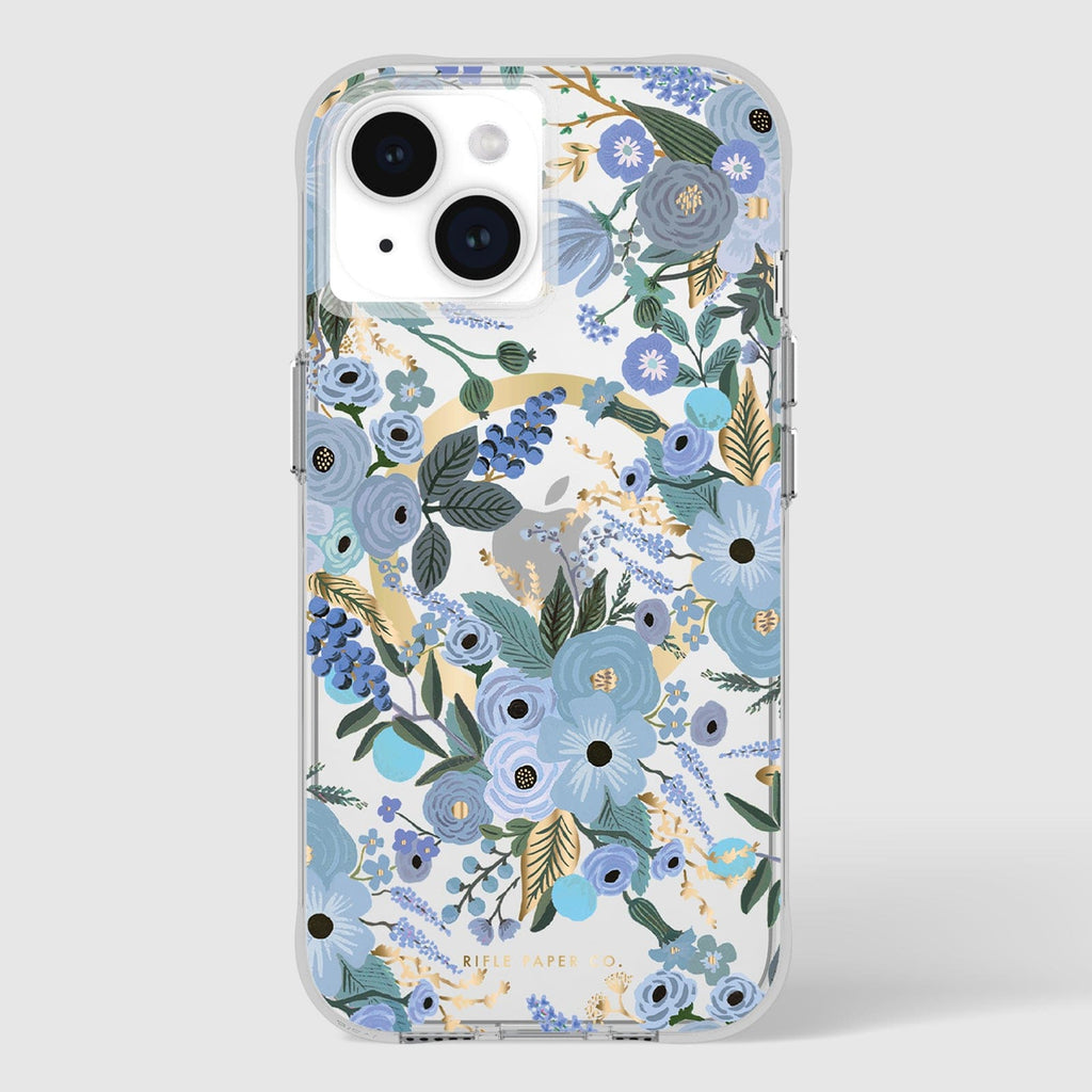 Rifle Paper Co. Garden Party Blue MagSafe - iPhone 15 / 14 / 13