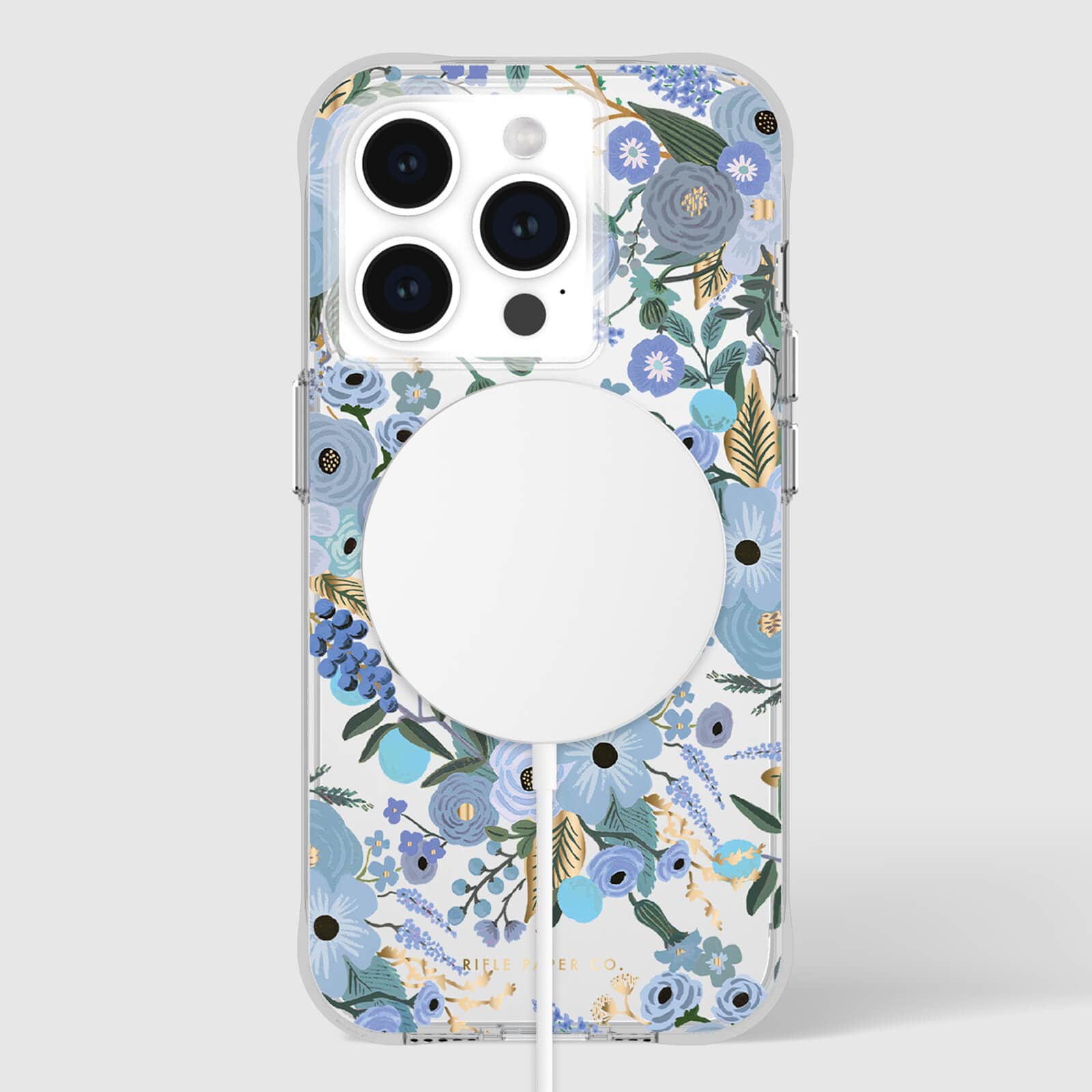 Rifle Paper Co. Garden Party Blue MagSafe with Puck