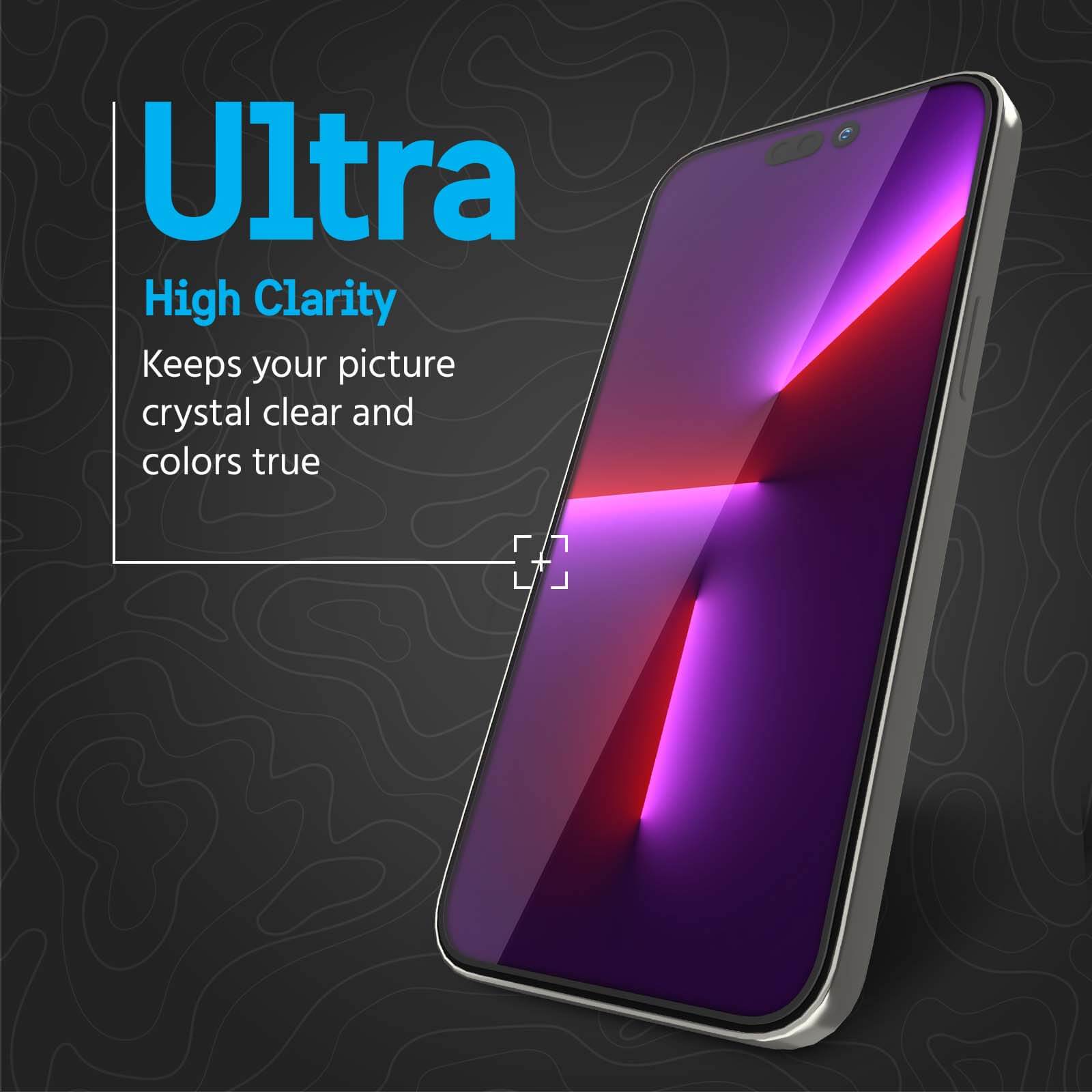 Ultra High Clarity. Keeps your picture crystal clear and colors true. color::clear