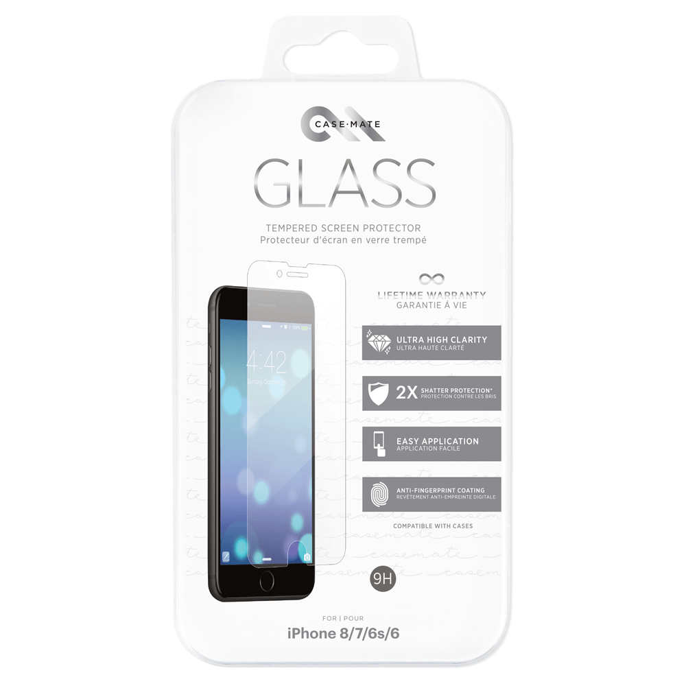 Features Ultra High Clarity, 2x Shatter Protection, Easy Application, Anti-Fingerprint Coating. color::Clear