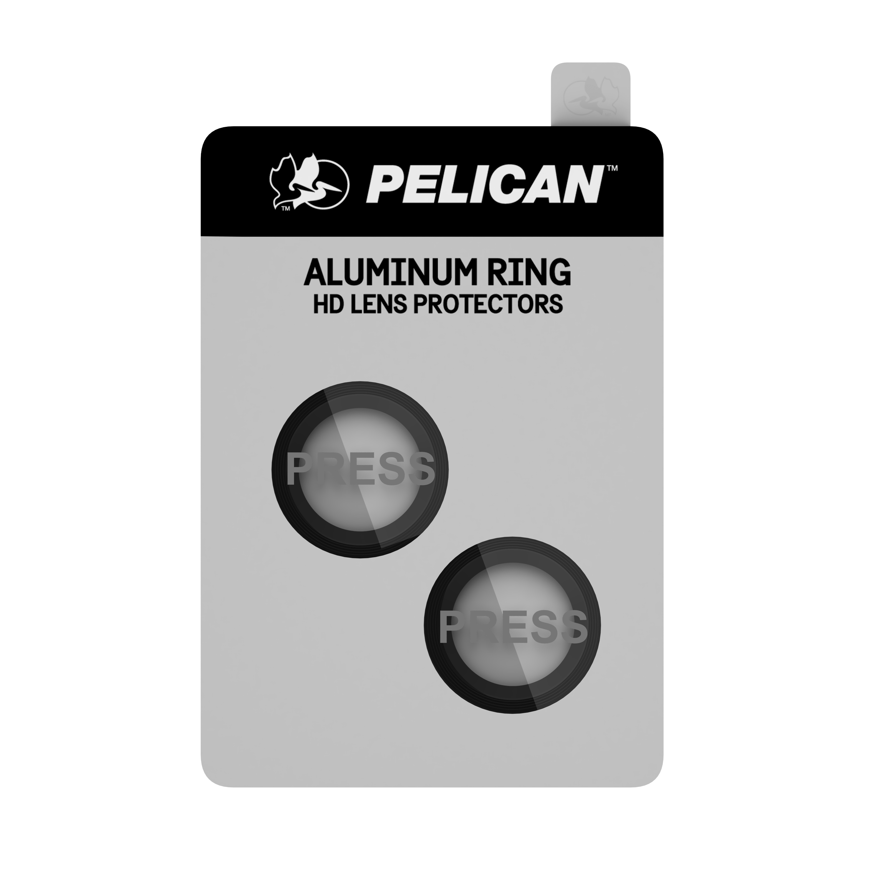 Pelican Aluminum Ring Lens Protector (Black) - iPhone 14 / 14 Plus