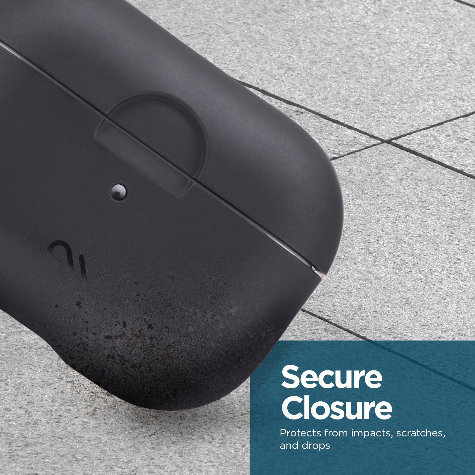 SECURE CLOSURE PROTECTS FROM IMPACTS, SCRATCHES, AND DROPS