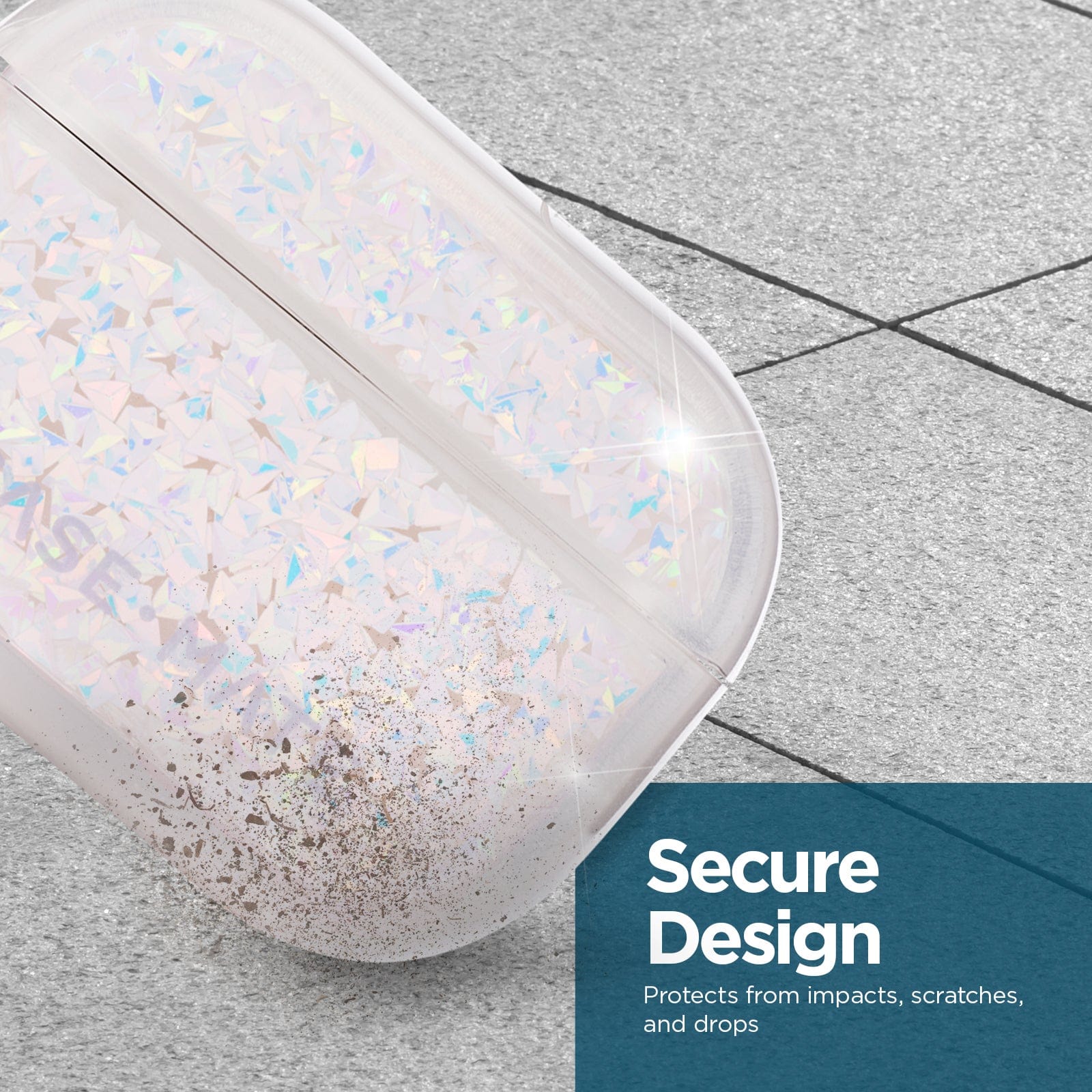 SECURE DESIGN PROTECTS FROM IMPACTS, SCRATCHES, AND DROPS