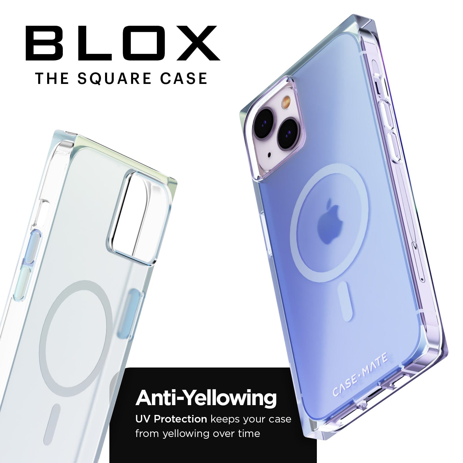 BLOX Rainbow Frosting Works with MagSafe iPhone 14 Plus Phone