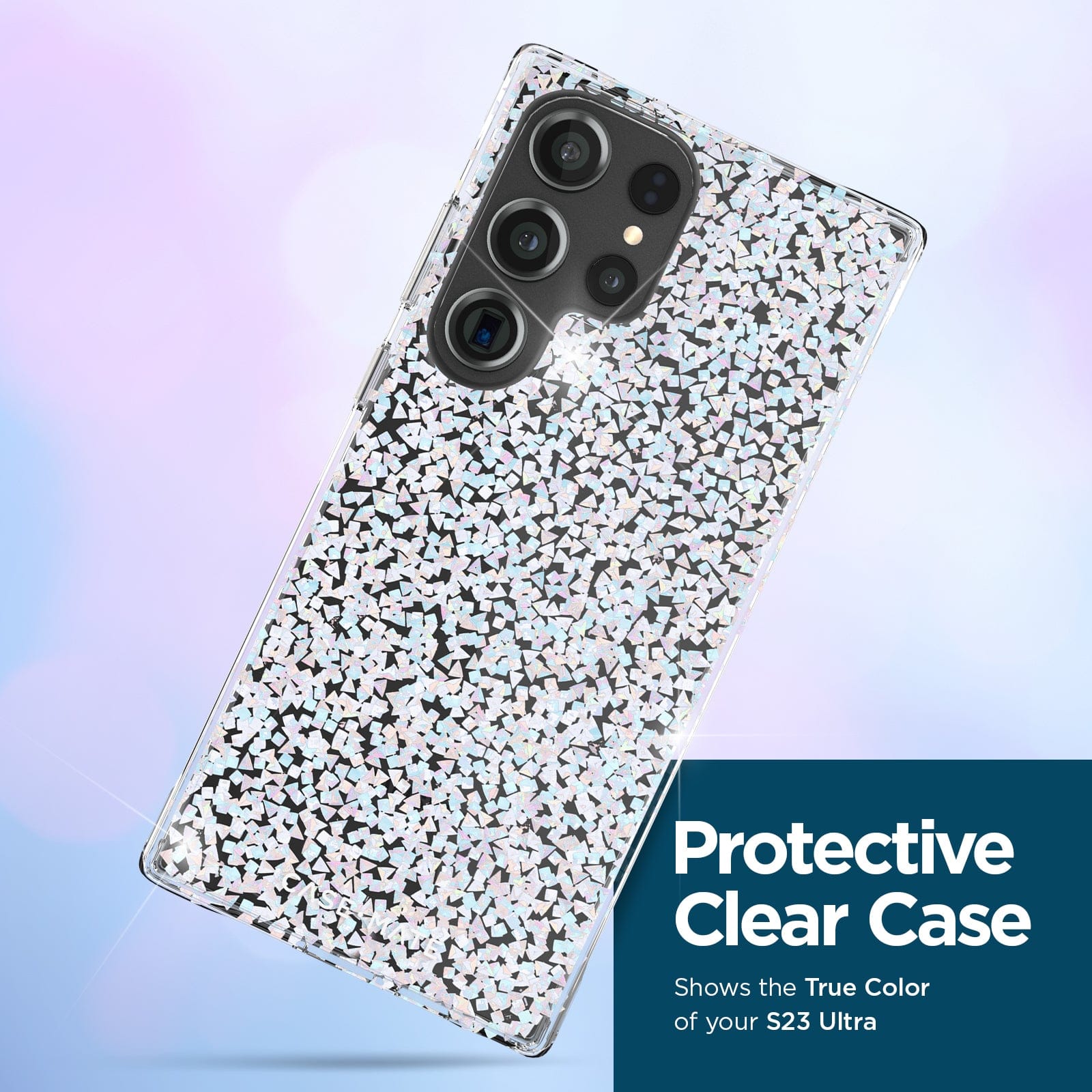 PROTECTIVE CLEAR CASE. SHOWS THE TRUE COLOR OF YOUR S23.