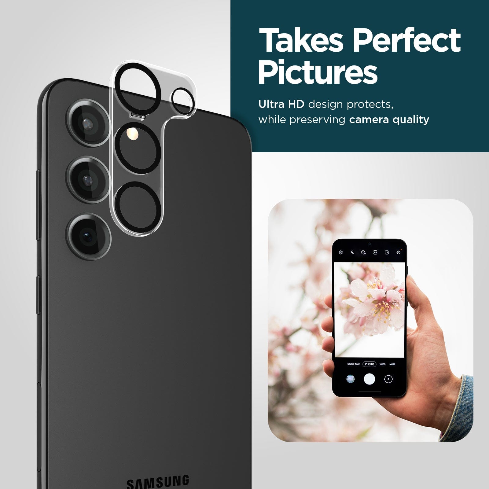 TAKES PERFECT PICTURES. ULTRA HD DESIGN PROTECTS, WHILE PRESERVING CAMERA QUALITY.