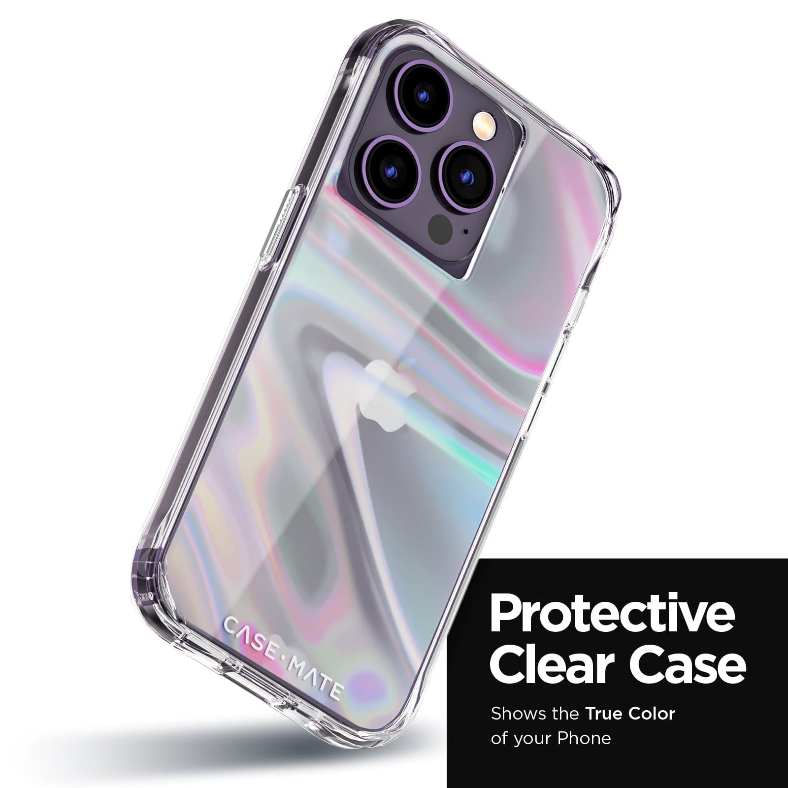 PROTECTIVE CLEAR CASE. SHOWS THE TRUE COLOR OF YOUR PHONE