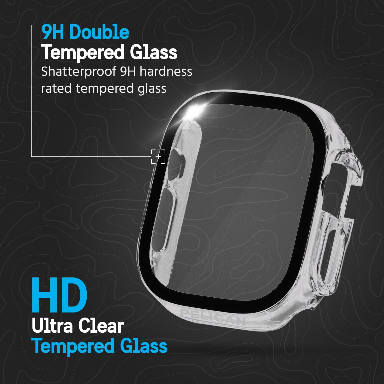 9H double tempered glass: Shatterproof 9H hardness rated tempered glass. HD Ultra clear tempered glass