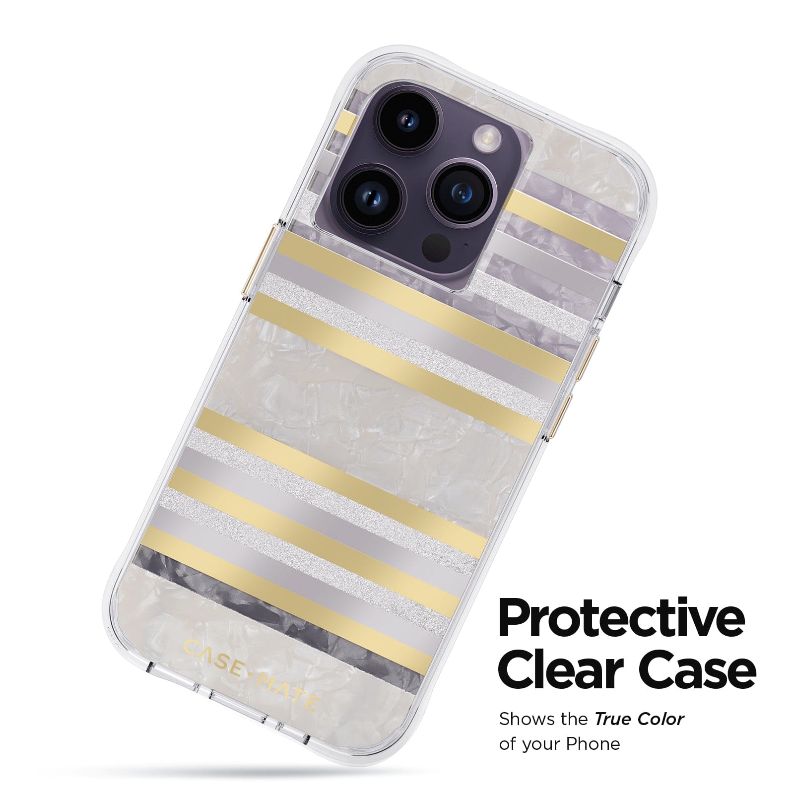 PROTECTIVE CLEAR CASE. SHOWS THE TRUE COLOR OF YOUR CASE.