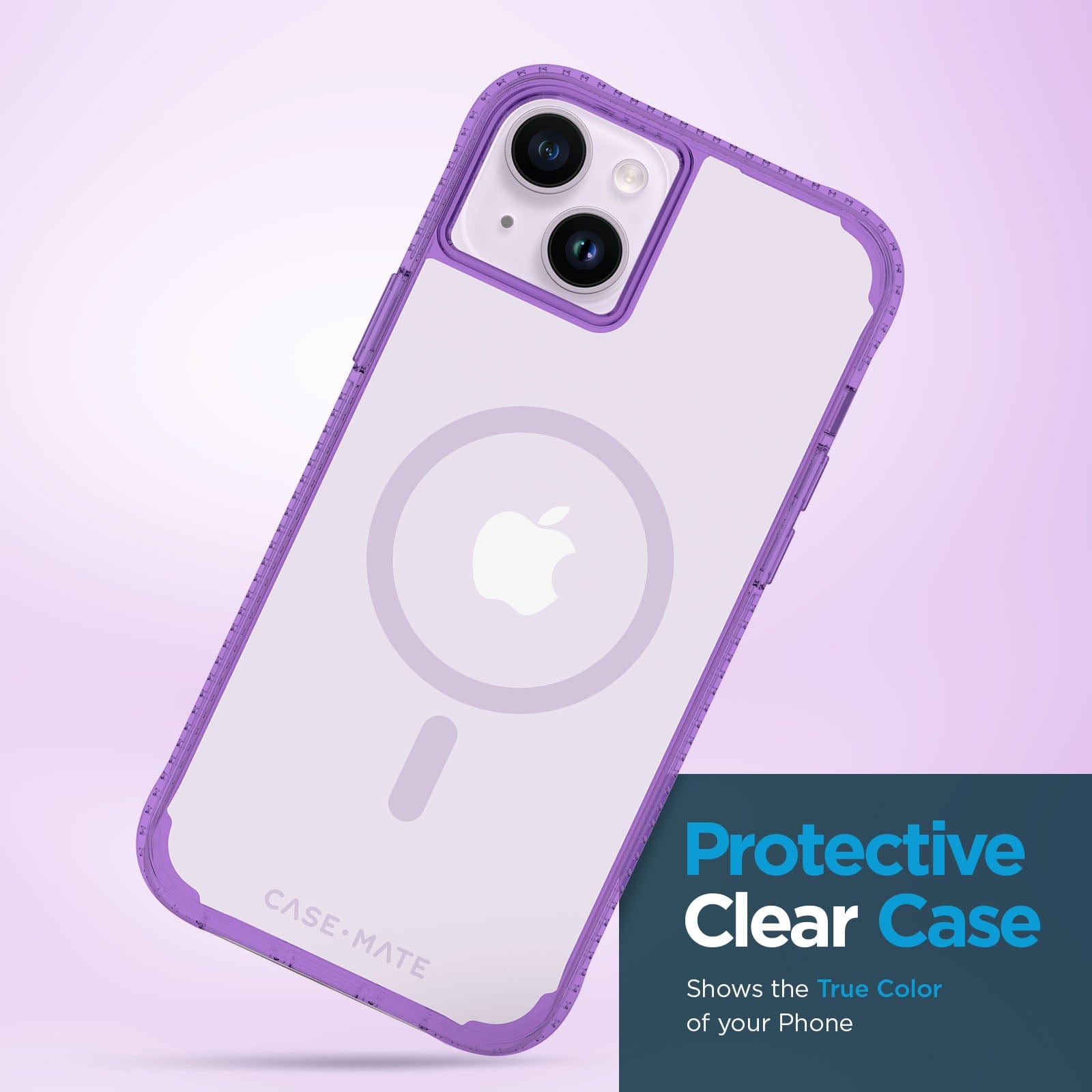 Protective clear case. Shows the true color of your phone. 