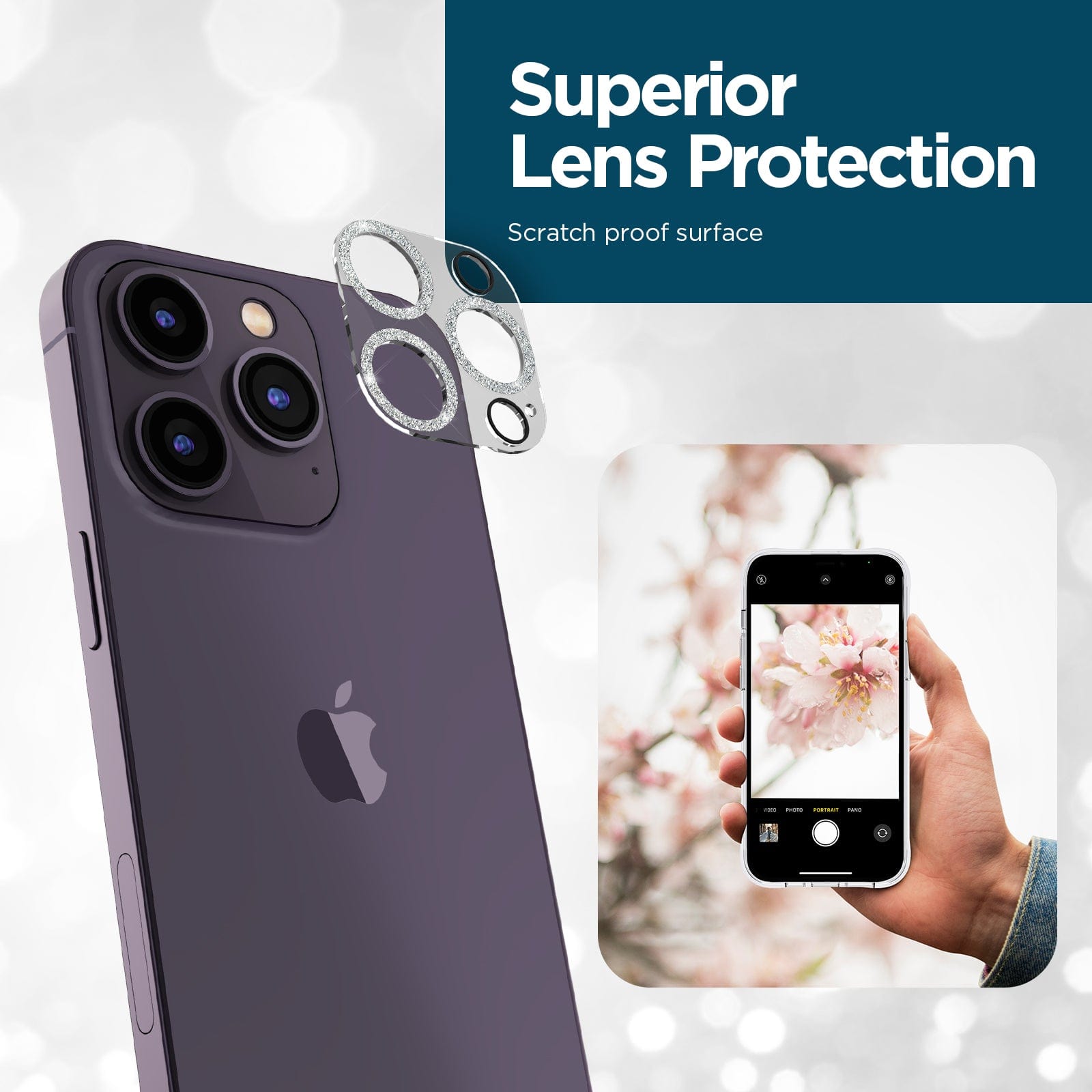 SUPERIOR LENS PROTECTION. SCRATCH PROOF SURFACE