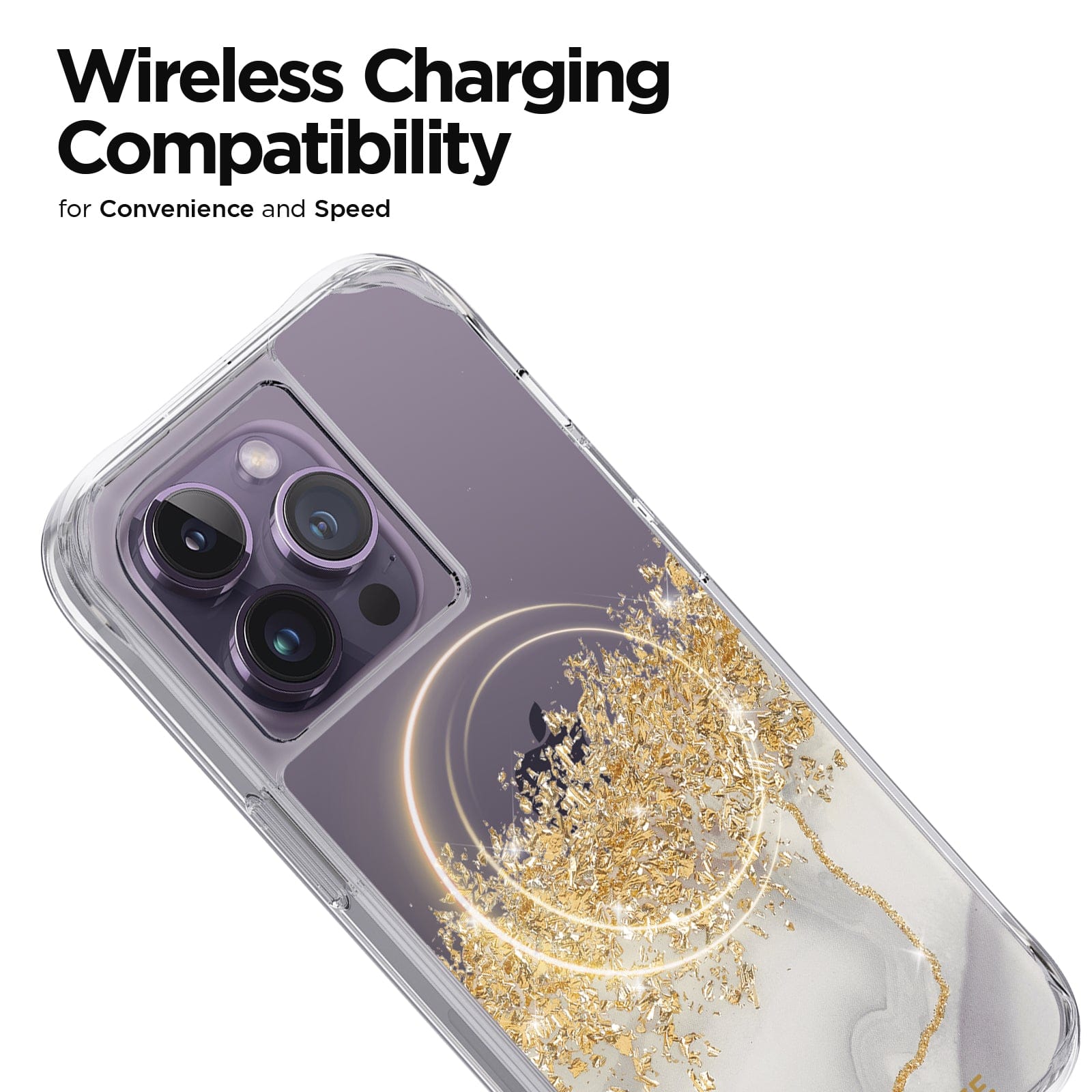 WIRELESS CHARGING COMPATIBILITY FOR CONVENIENCE AND SPEED.