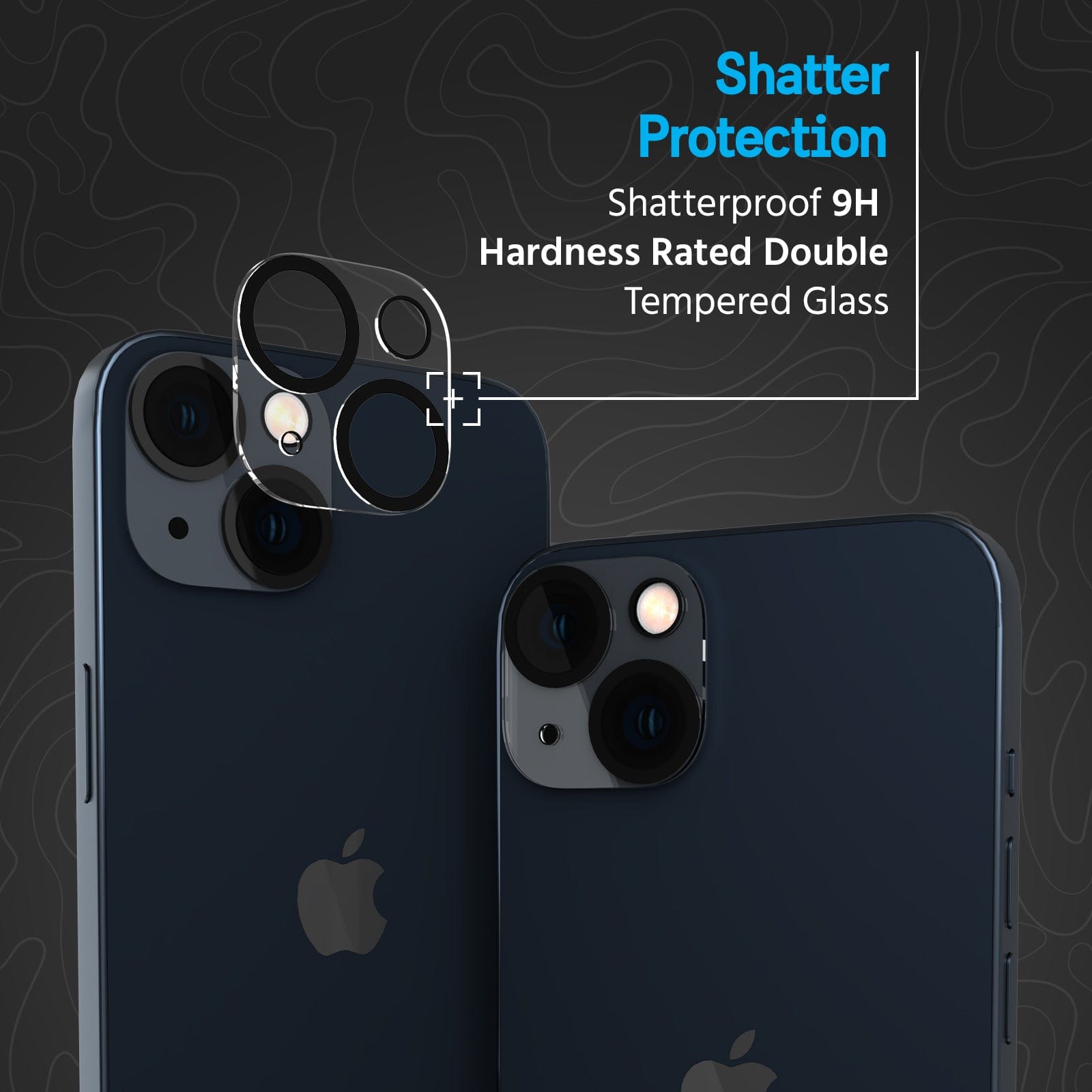 Shatter Protection. Shatterproof 9H Hardness Rated Double Tempered Glass.